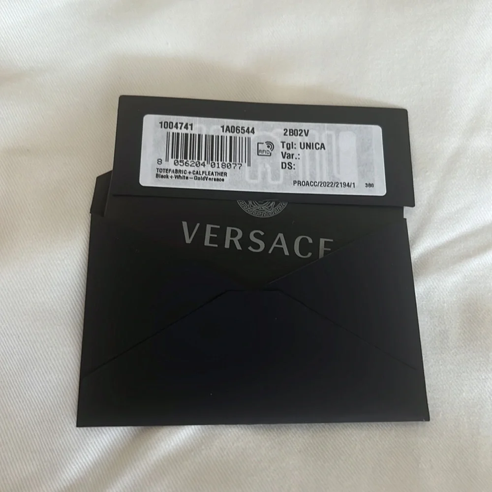 VERSACE ALLOVER LARGE TOTE BAG